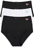 Slip a vita alta con cotone biologico (pacco da 3), bonprix