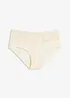 Culotte a vita alta laser cut con pizzo delicato, bonprix
