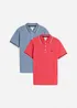 Polo in piquet di puro cotone (pacco da 2), bonprix