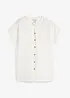 Blusa a tunica in puro lino, bonprix