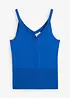 Top in maglia misto seta, bonprix