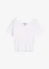 Maglia aderente in puro cotone biologico, bonprix