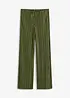 Pantaloni in jersey plissettati, bonprix