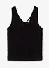 Top in maglia traforato, bonprix