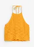 Top in maglia con scollo all'americana, bonprix