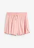 Shorts stile tennis con elastico in vita, bonprix