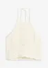 Top in maglia con scollo all'americana, bonprix