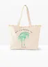 Borsa shopper in tela, bonprix
