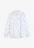 Blusa oversize in puro cotone, bonprix