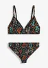 Bikini con slip a vita bassa (set 2 pezzi), bonprix