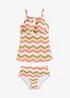 Tankini con cut-out (set 2 pezzi), bonprix