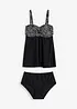 Tankini lungo (set 2 pezzi), bonprix
