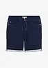 Bermuda di jeans in felpa, regular fit, bonprix