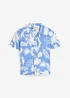 Camicia a maniche corte in morbida viscosa, bonprix