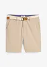 Bermuda elasticizzati con cintura, regular fit, bonprix