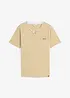 Maglia serafino in puro cotone biologico, bonprix