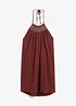 Abito con spalline sottili in crinkle strutturato, bonprix