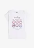 T-shirt con smiley in puro cotone, SmileyWorld