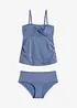 Tankini (set 2 pezzi) con filato glitterato, bonprix