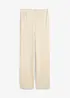 Pantaloni a palazzo in simil maglia, bonprix