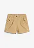 Shorts in twill a vita alta, bonprix