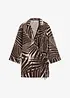 Blusa con maniche a kimono in simil lino, bonprix