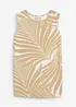 Top con spacchi laterali, bonprix