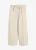 Pantaloni culotte in misto viscosa fluente, bonprix