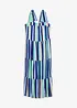 Abito a righe con spalline in viscosa strutturata, bonprix