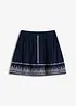 Minigonna con ricami, bonprix