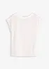 Maglia con dettaglio in satin, bonprix