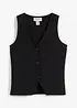 Gilet comodo in maglia punto Roma, bonprix