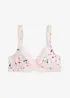 Reggiseno con ferretto e spalline imbottite, bonprix