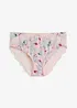 Slip alto con effetto lucido (pacco da 2), bonprix