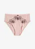 Slip alto con ricami delicati, bonprix