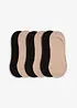 Fantasmini con cotone biologico e strisce di silicone, ballerina fit (pacco da 6), bonprix