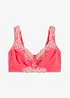 Reggiseno contenitivo senza ferretto con spalline imbottite, bonprix