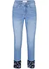 Jeans slim fit elasticizzati, vita media, bonprix