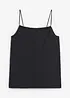 Top svasato con spalline sottili, bonprix
