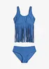 Tankini con frange (set 2 pezzi), bonprix