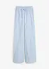 Pantaloni con elastico in vita in puro cotone, bonprix