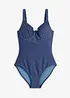 Costume intero con ferretto effetto denim, bonprix