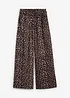 Pantaloni a palazzo in mussola di cotone, bonprix