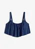 Reggiseno a bustier effetto denim per bikini, bonprix