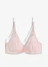 Reggiseno con ferretto e morbido cotone (pacco da 2), bonprix
