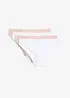 Slip con pizzo (pacco da 4), bonprix