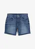Bermuda in jeans, vita media, bonprix
