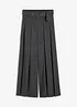 Pantaloni larghi in misto viscosa fluente, bonprix
