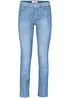 Jeans cropped slim fit, vita media, bonprix