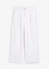 Jeans wide leg, vita bassa, bonprix